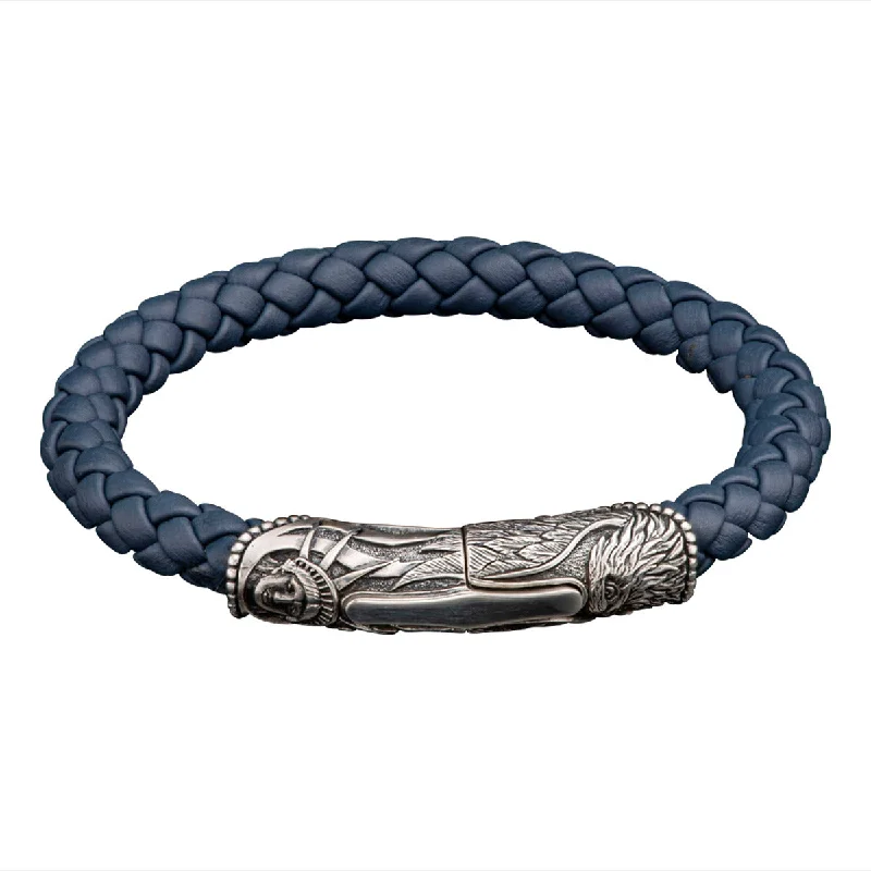 Ladies bracelets sleek modernity -Blue Ridge Mens Bracelet