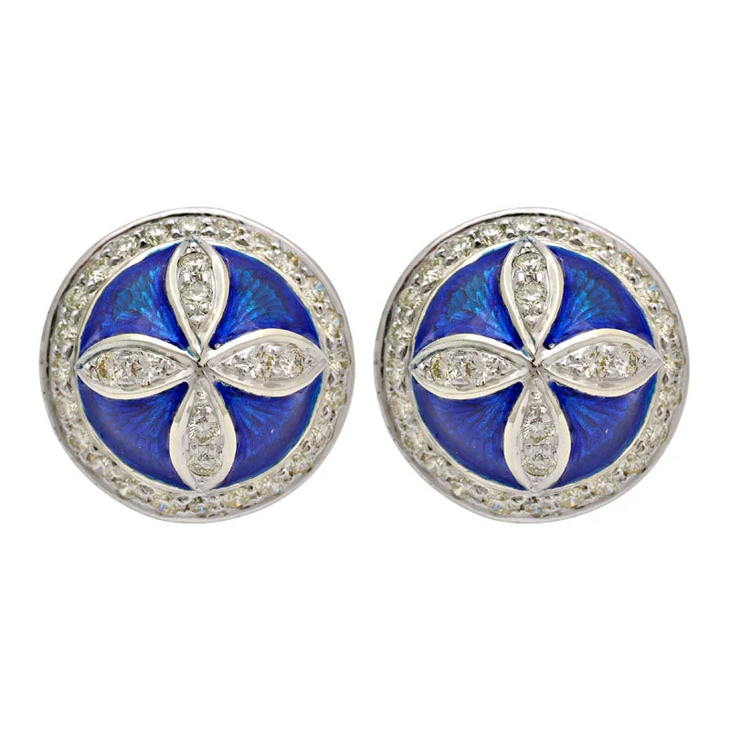 ladies-affordable-pearl-earrings-Earrings-Diamond (Enamel)