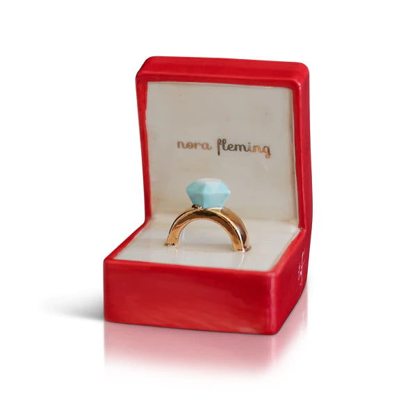 ladies-pear-cut-gold-rings-Nora Fleming Put a Ring on it Mini