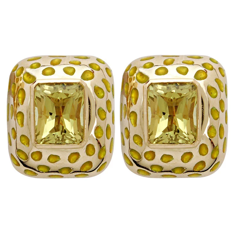 ladies-cross-diamond-earrings-Earrings-Lemon Quartz (Enamel)