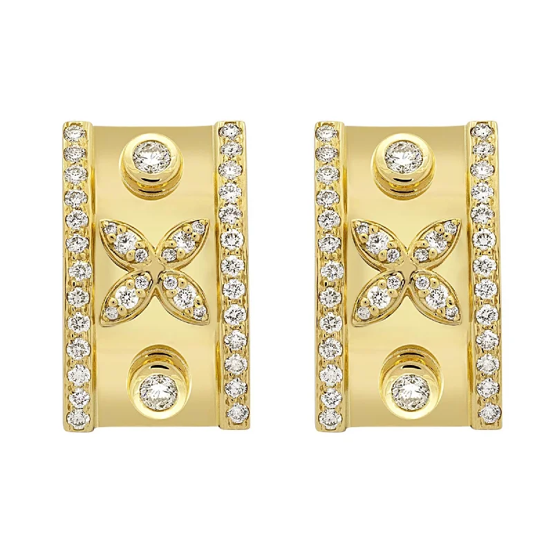 ladies-diamond-huggie-earrings-Earrings - Diamond (2339A)