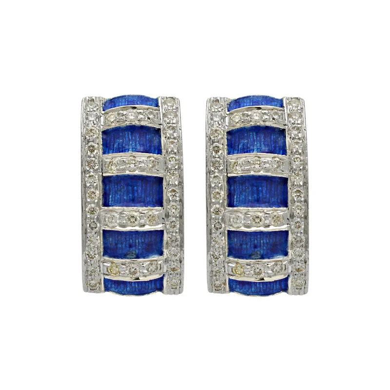 ladies-modern-pearl-earrings-Earrings-Diamond (Enamel)