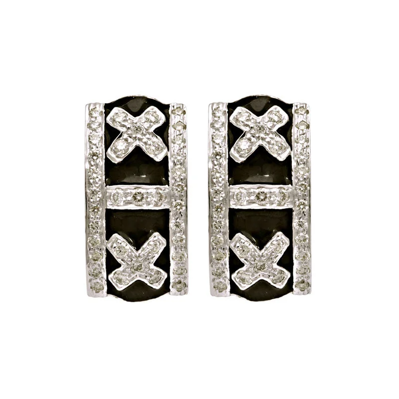 ladies-gift-diamond-earrings-Earrings-Diamond (Enamel)