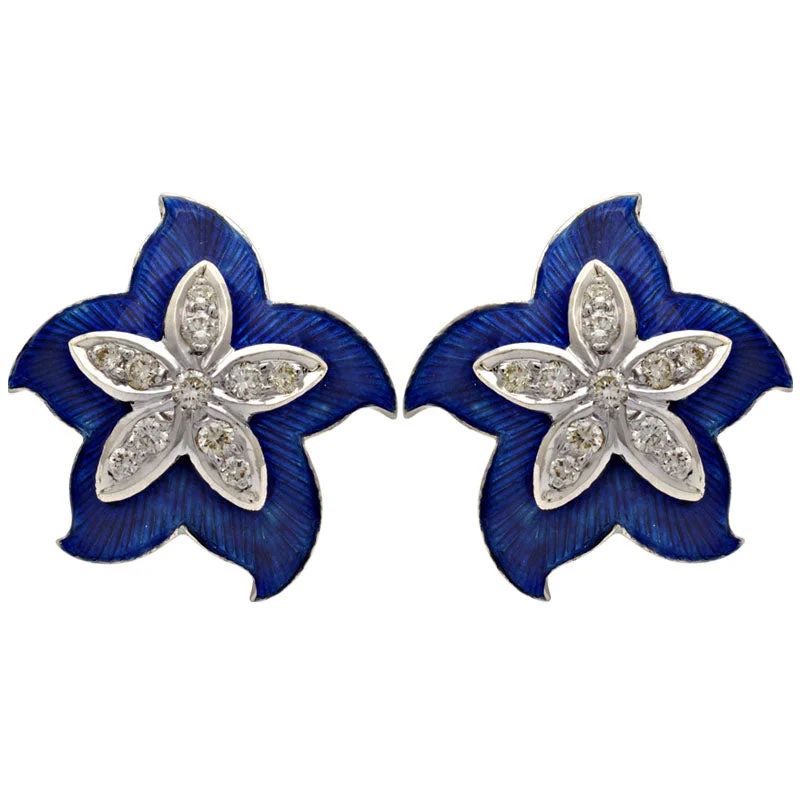 ladies-unique-diamond-earrings-Earrings-Diamond (Enamel)