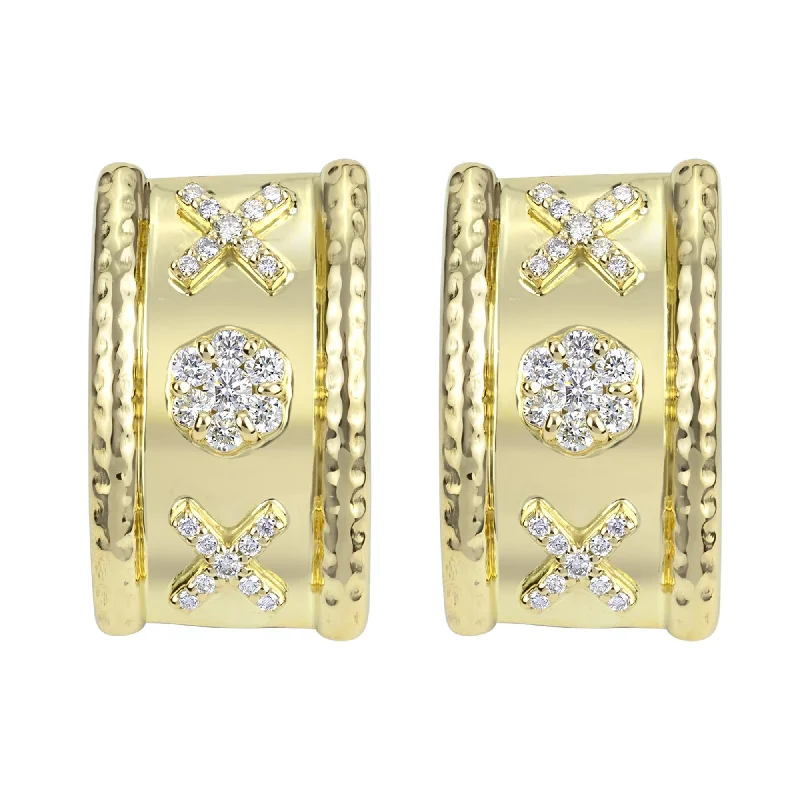 ladies-crawl-pearl-earrings-Earrings - Diamond (2332D)