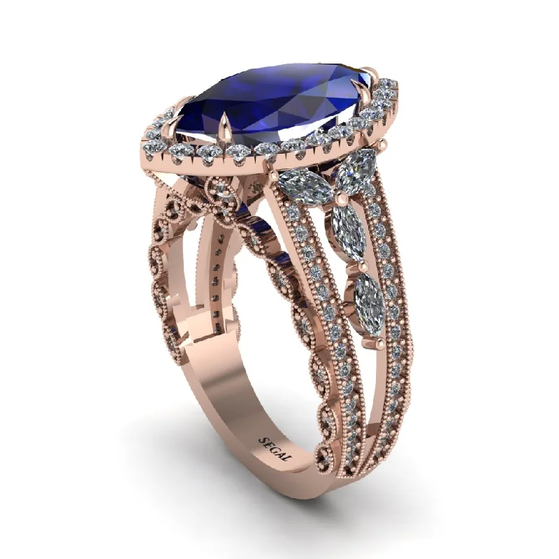 engagement-custom-sapphire-ring-Sapphire Majestic Splendor Engagement Ring - Antonella No. 14