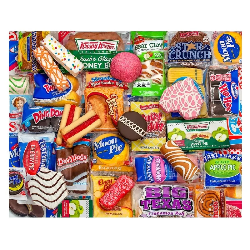 ladies-luxury-diamond-rings-Springbok Snack Treats 500 Piece Puzzle Made in the USA