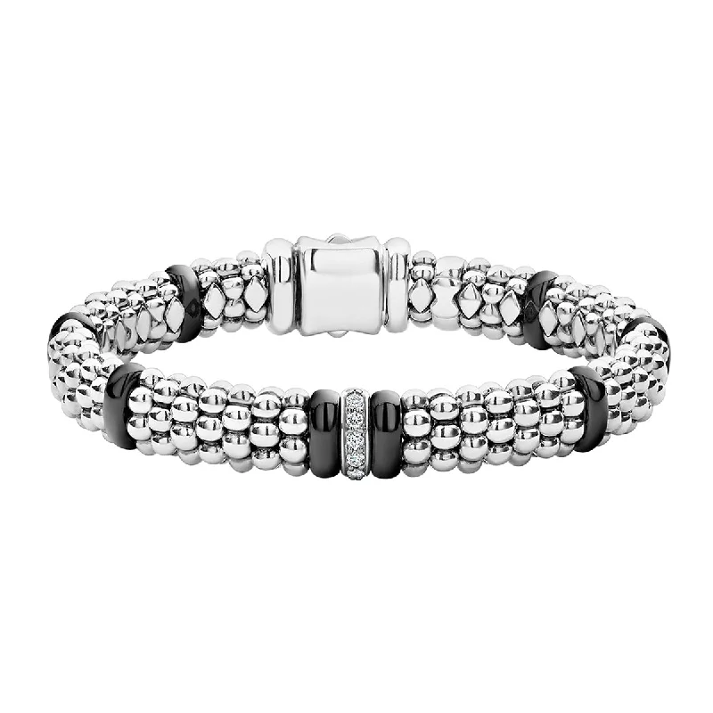 Ladies bracelets with galaxy charms -Diamond Caviar Bracelet