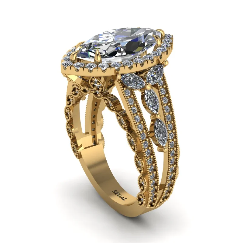 engagement-sapphire-modern-ring-Diamond Majestic Splendor Engagement Ring - Antonella No. 1