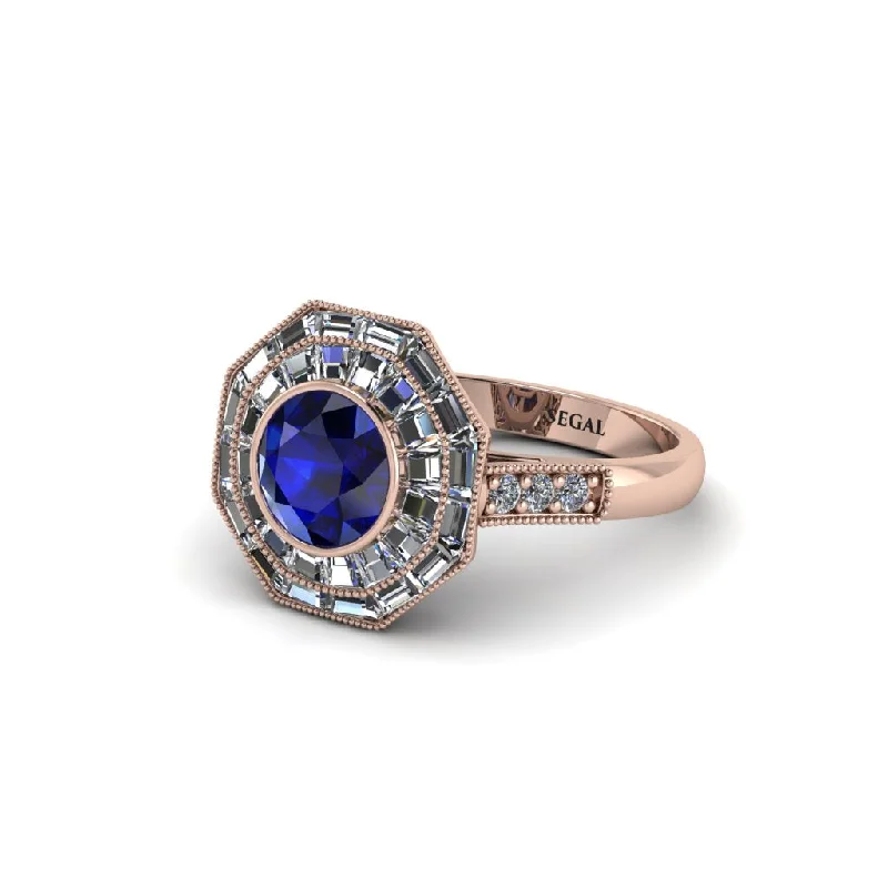 engagement-white-gold-channel-ring-Sapphire Radiant Majesty Engagement Ring - Francesca No. 14