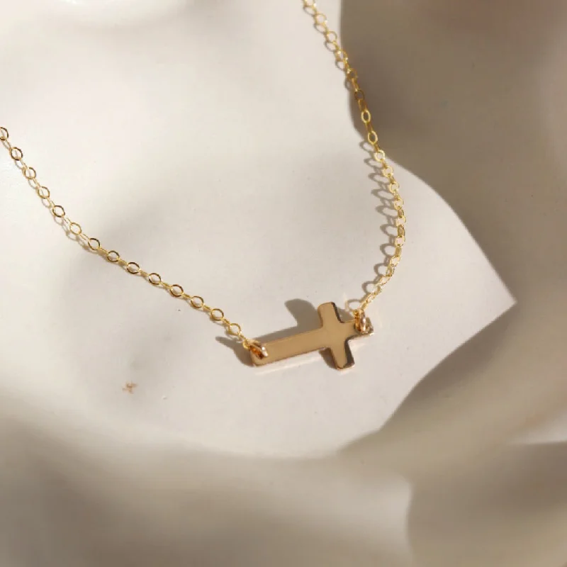 Ladies necklaces simple elegance -Cross Necklace | Wholesale