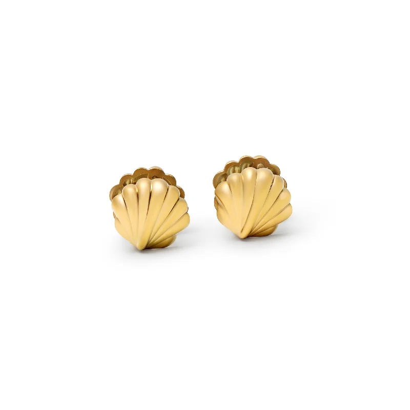 ladies-gift-rose-gold-earrings-THE TINY SEASHELL EARRINGS