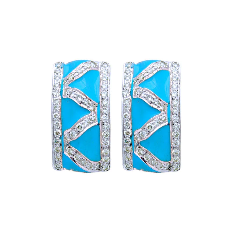 ladies-vintage-diamond-earrings-Earrings-Diamond (Enamel)