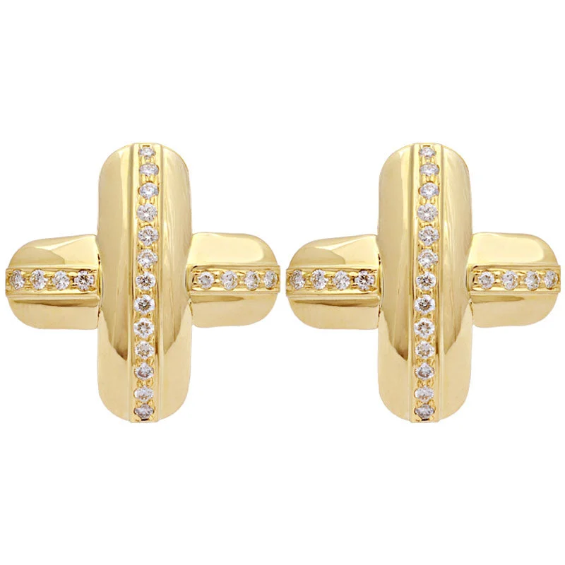 ladies-party-hoop-earrings-Earrings-Diamond