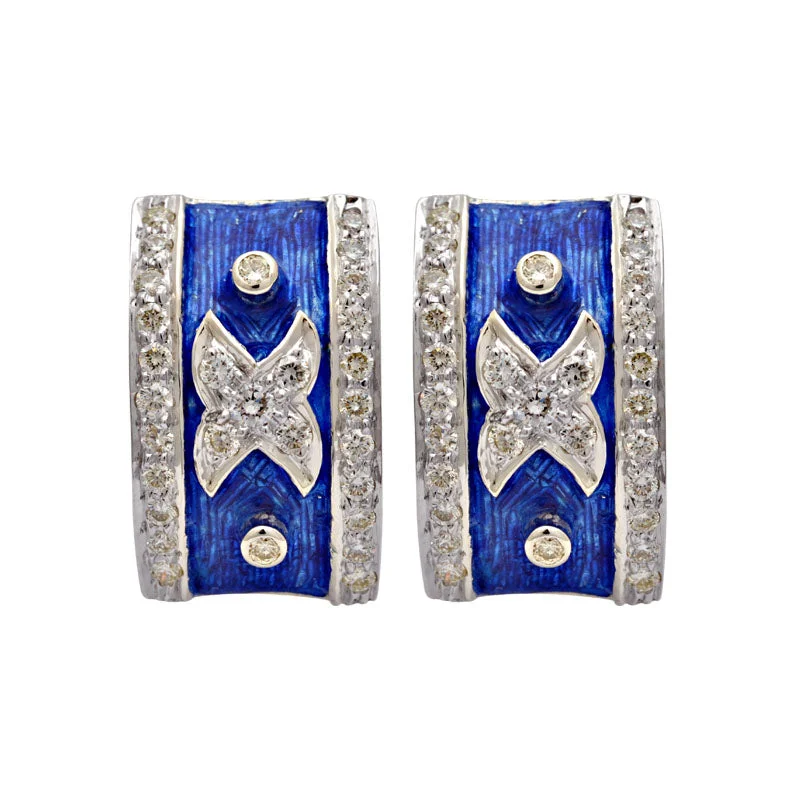 ladies-jacket-pearl-earrings-Earrings-Diamond (Enamel)