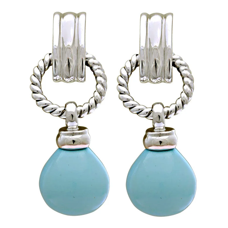 ladies-handmade-diamond-earrings-Earrings-Turquoise