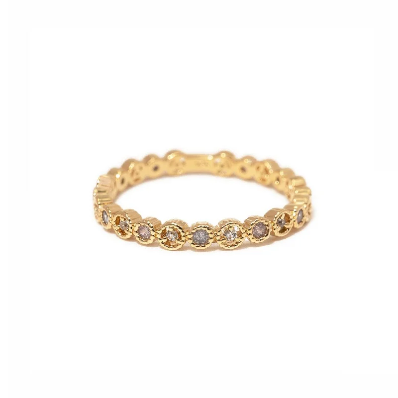 ladies-luxury-gold-rings-Tiny Opal Eternity Stacking Ring