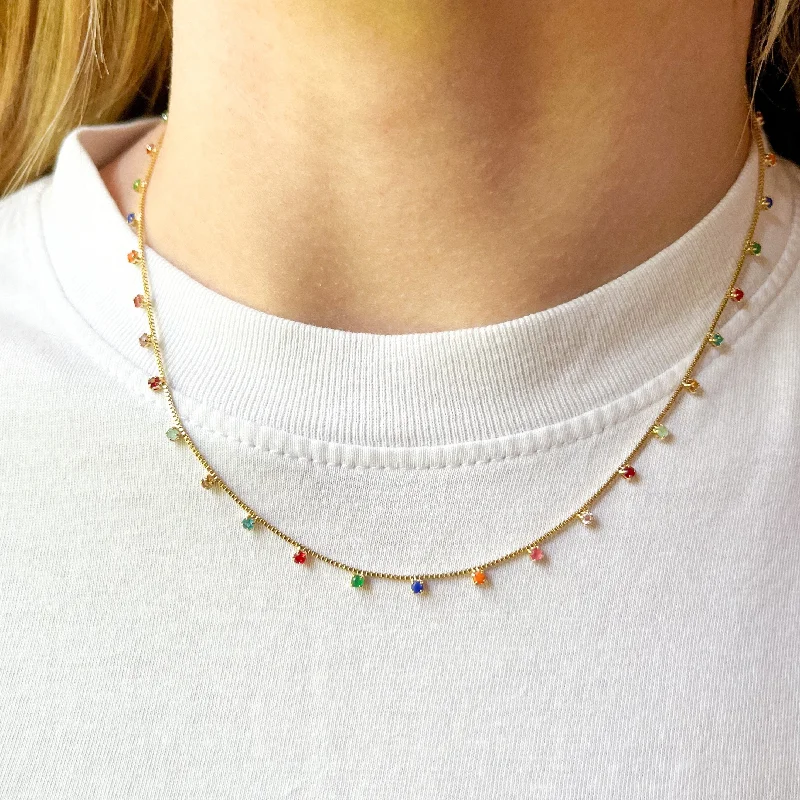 Ladies necklaces radiant shine -Pot of Gold Necklace