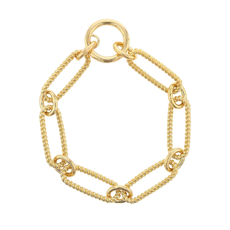 18K Yellow Gold Oro Classic Bracelet